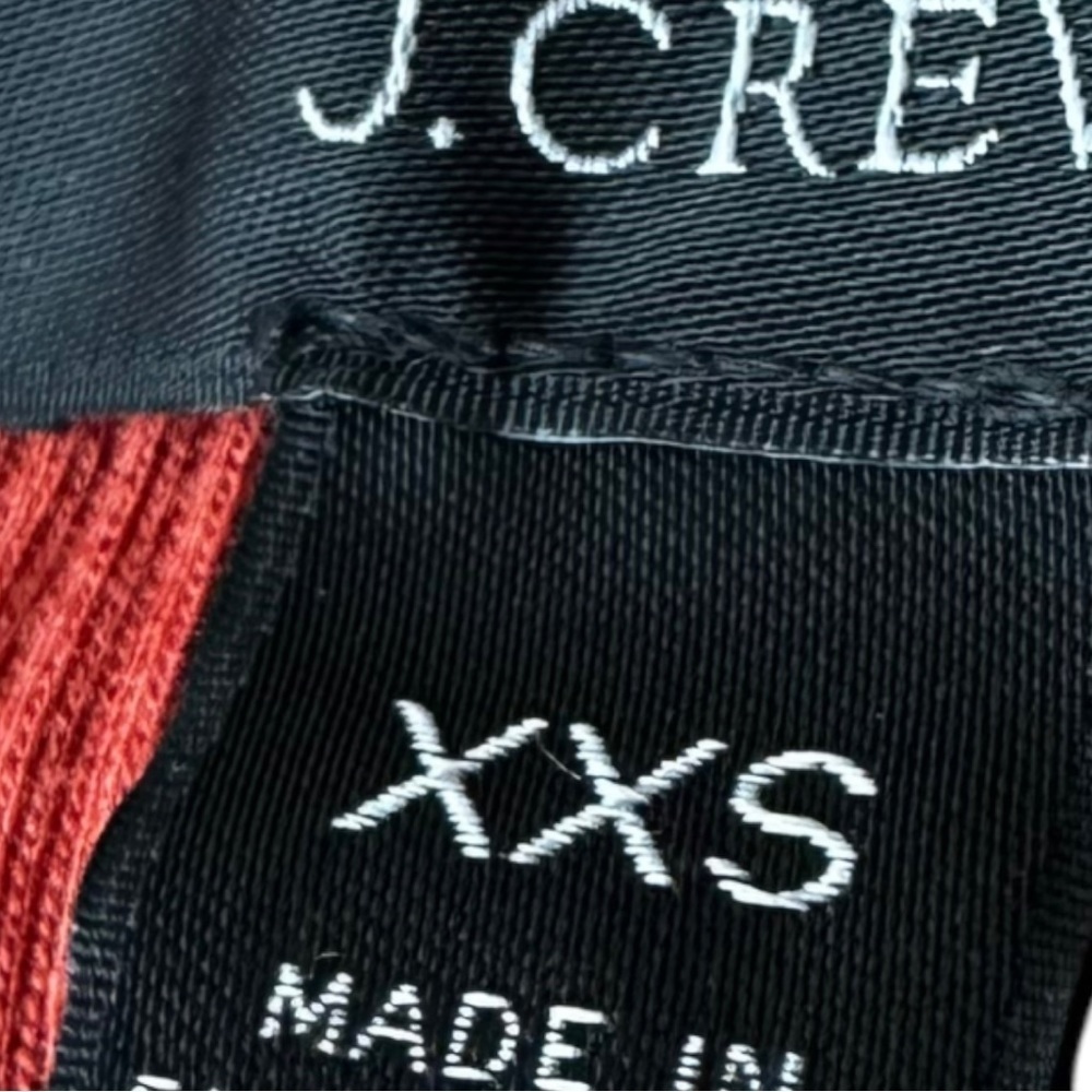 🆕 with tags J.Crew Tie-front vintage rib T-shirt Size:XXS - Picture 8 of 9